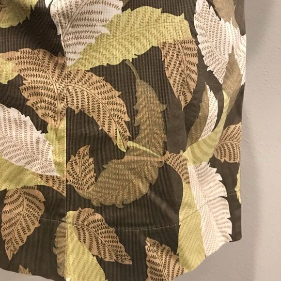 Ann Taylor LOFT Leaf print midi skirt - Picture 2 of 13